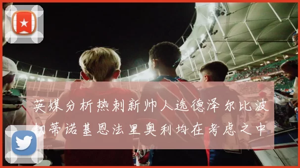 英媒分析热刺新帅人选德泽尔比波切蒂诺基恩法里奥利均在考虑之中